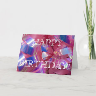 HAPPY BIRTHDAY card