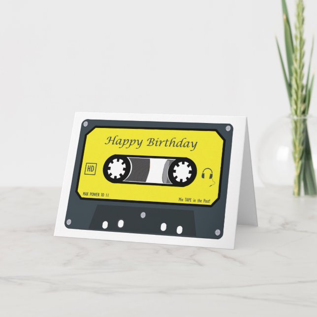 Happy Birthday Card (Front)