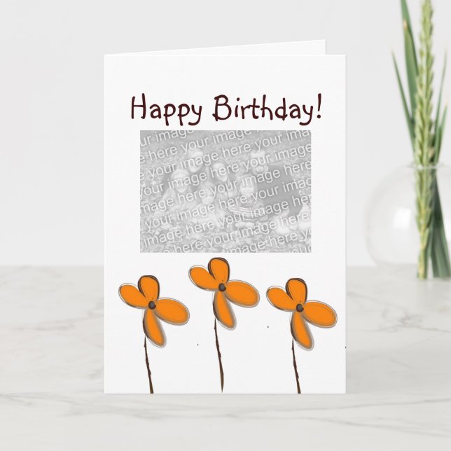 Happy Birthday! Card (Front)