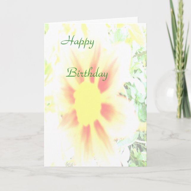 Happy Birthday Card (Front)
