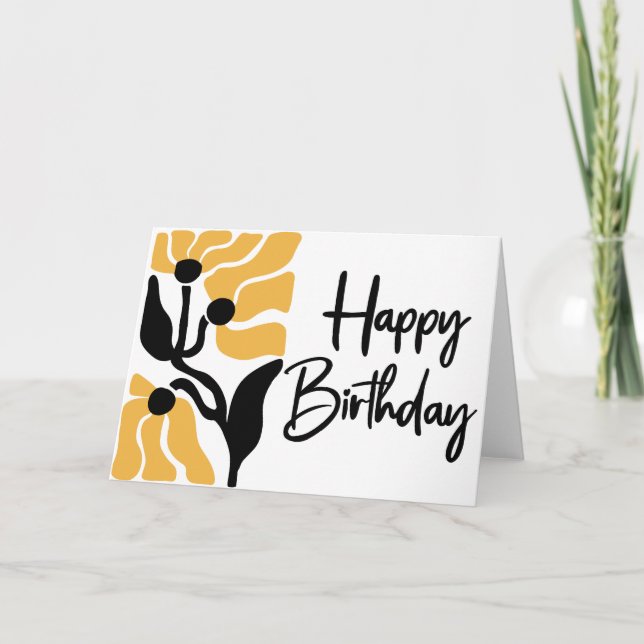 Happy Birthday Card (Front)