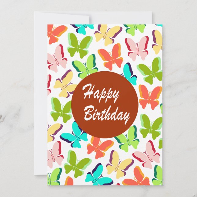 Happy Birthday Card (Front)