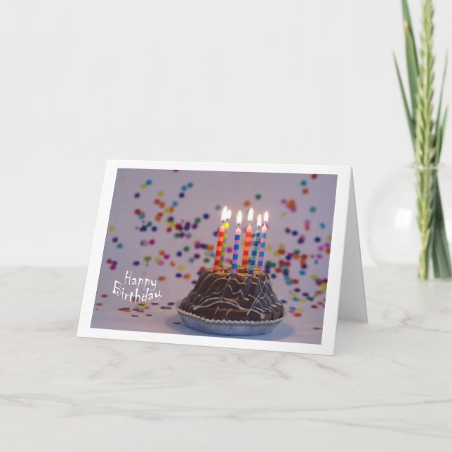 Happy Birthday Card (Front)