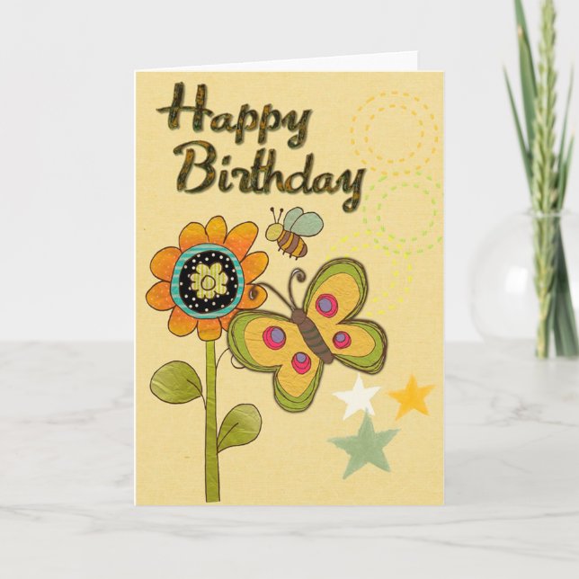 Happy Birthday Card (Front)
