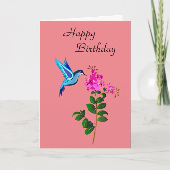 Happy Birthday Card (Front)