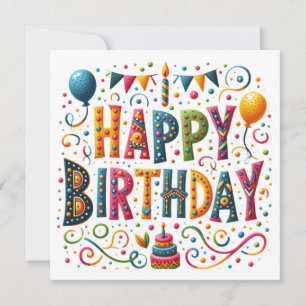 Happy Birthday Card
