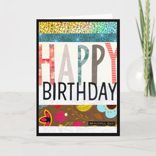 Happy Birthday! Card (Front)