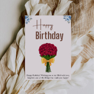 Happy Birthday Card