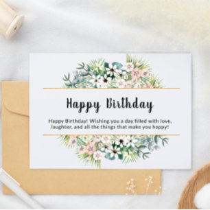 Happy Birthday Card