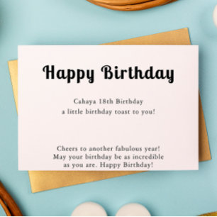 Happy Birthday Card