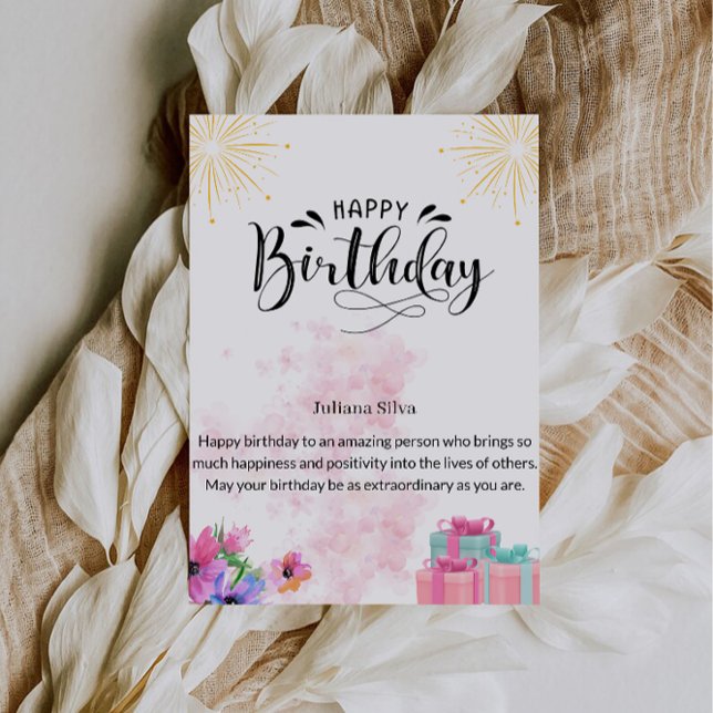 Happy Birthday Card (Happy Birthday Card)