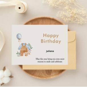 Happy Birthday Card