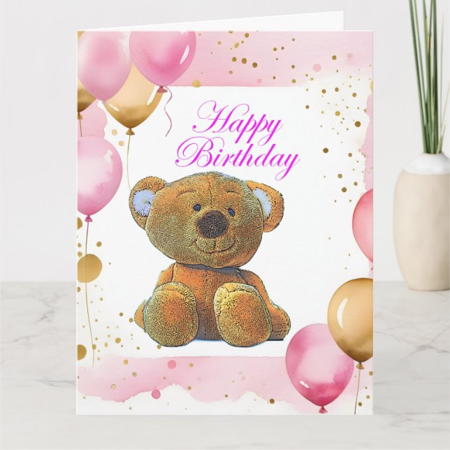 Happy Birthday Card (Front)
