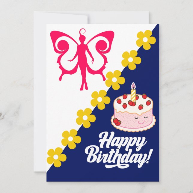happy birthday card (Front)