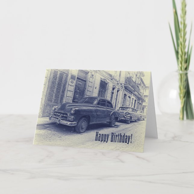 Happy Birthday! Card (Front)