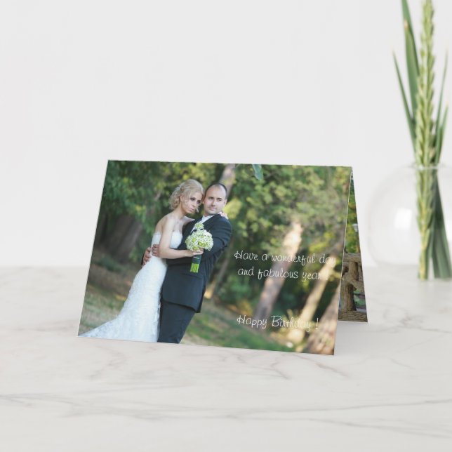 Happy Birthday Card ! (Front)