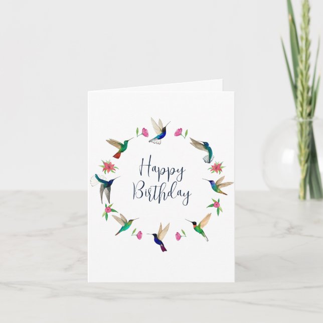 Happy Birthday  Card (Front)