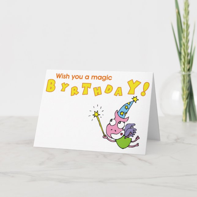 Happy Birthday! Card (Front)