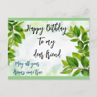 Happy birthday card