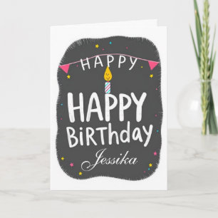 HAPPY BIRTHDAY CARD