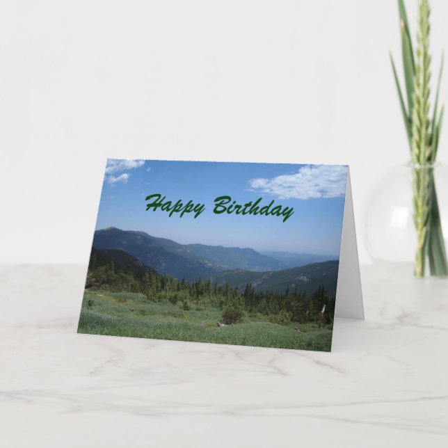 Happy Birthday Card (Front)