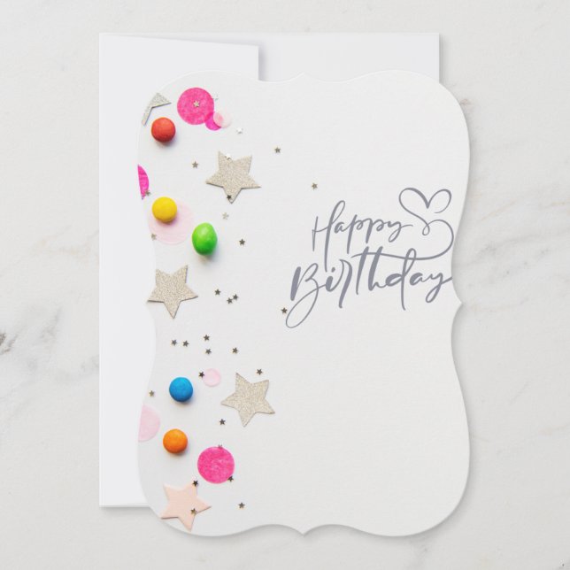 happy birthday card (Front)