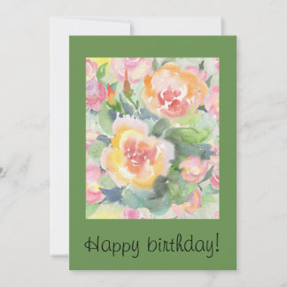 Happy birthday card