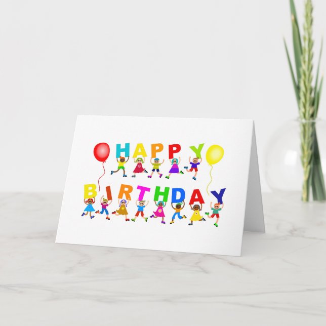 Happy Birthday Card (Front)