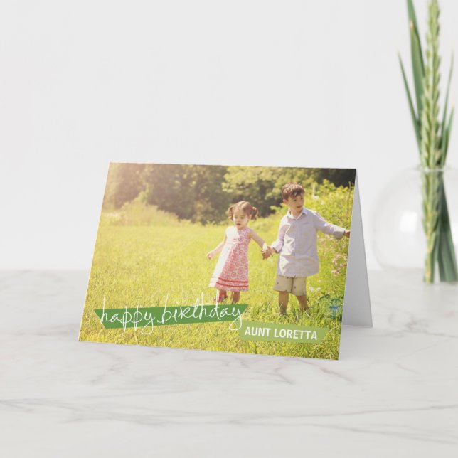 Happy Birthday! Card (Front)