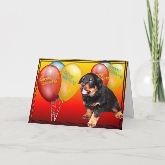 Happy Birthday Card (Front)