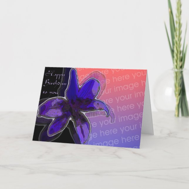 Happy Birthday Card (Front)