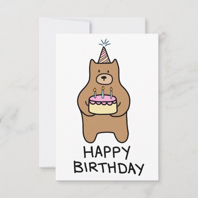 Happy birthday card (Front)