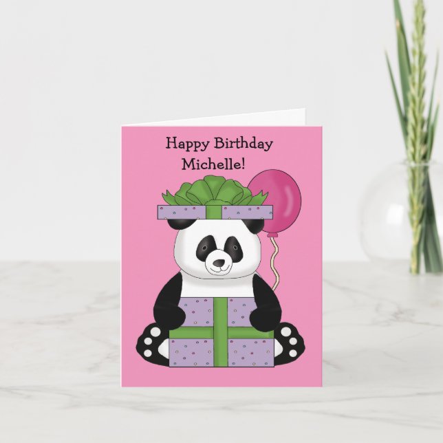 Happy Birthday Card (Front)