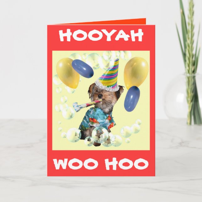 Happy Birthday Card (Front)