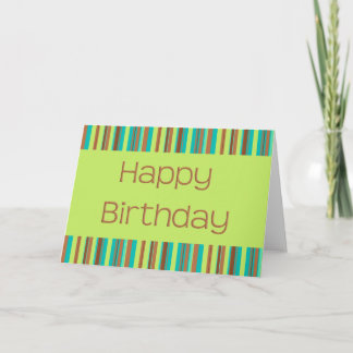 Happy Birthday Card