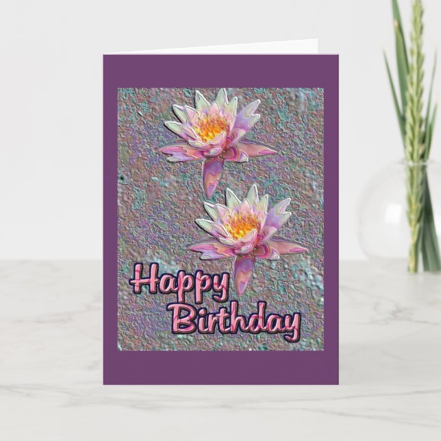 Happy Birthday Card (Front)
