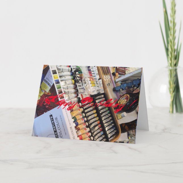 Happy Birthday ! Card (Front)