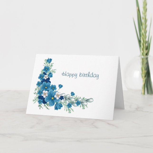 Happy birthday card (Front)