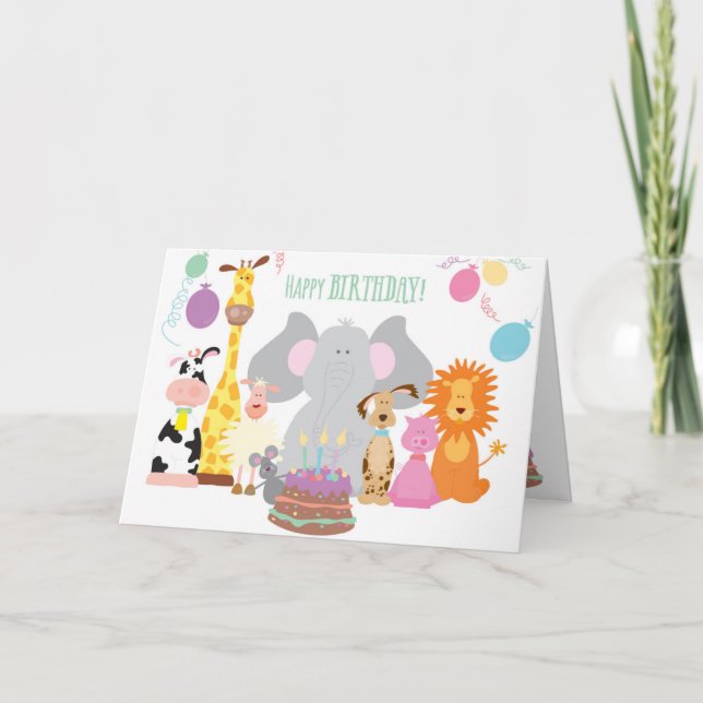 Happy Birthday card (Front)