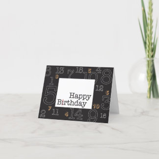 Happy Birthday Card
