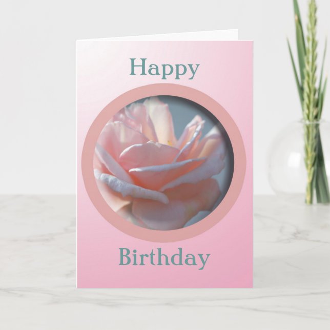Happy Birthday Card (Front)