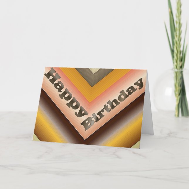 Happy Birthday Card (Front)