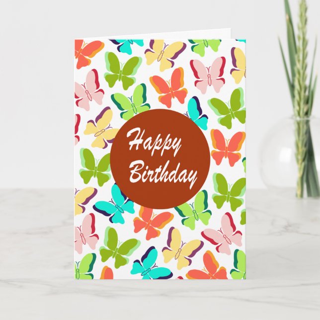 Happy Birthday Card (Front)