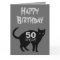 Happy Birthday Card 50th.