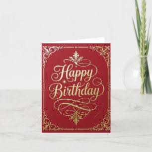 Happy Birthday Card, Birthday card