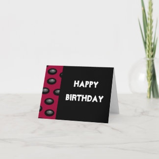 Happy Birthday card (blank inside)