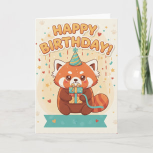 happy birthday card cute for women