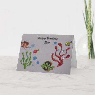 Happy Birthday card for the Son!