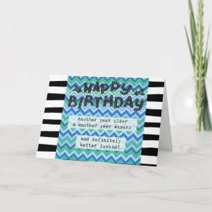 Happy Birthday Card, Humour Funny Card