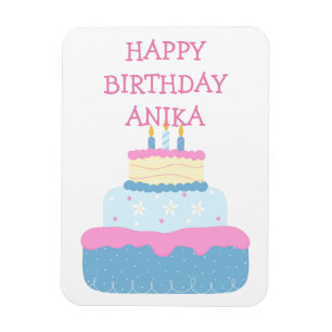 HAPPY BIRTHDAY CARD,INSTANT DOWNLOAD MAGNET